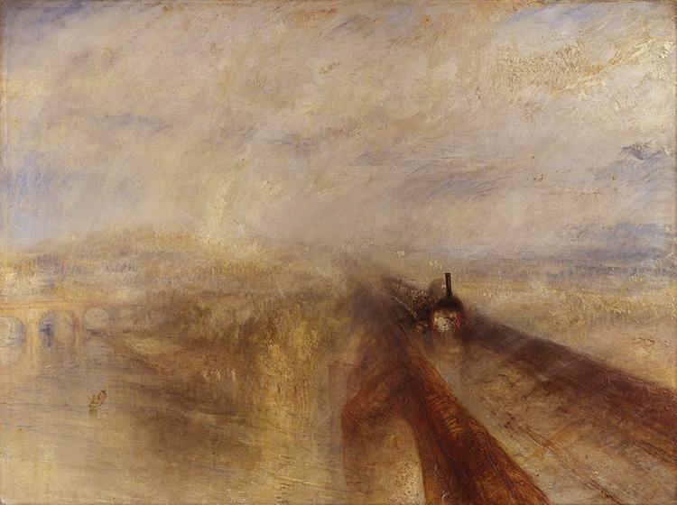 Rain,Steam and Speed,The Great Western Railway (mk10), Joseph Mallord William Turner